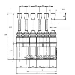 Dżojstik SV30 / 2-B / 01G-001A