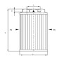 Filtr 250 µm bez obejścia bypass