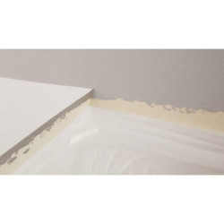 Folia zabezpieczająca HDPE z taśmą Easy Cover® universalna 33 m x 550 mm