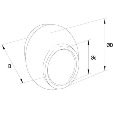 Kula łącznika górnego kat.4/4 Ø 45.2/78x64 mm gopart