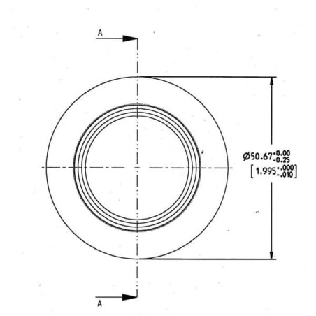 Kula łącznika górnego kat.2 Ø 28.8/50.6x44.5 mm gopart