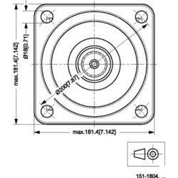 Silnik orbitralny TMT630