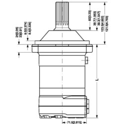 Silnik orbitralny TMT630