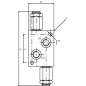 "Zawór ograniczający ciśnienie stal A06-SA 3/8"" BSP 3/8"" BSP"