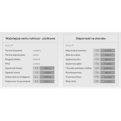 252673- Pszenżyto jare DUBLET 25 KG - Stopień kwalifikacji C1