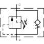 Ciśnieniowy zawór sekwencyjny 1/2