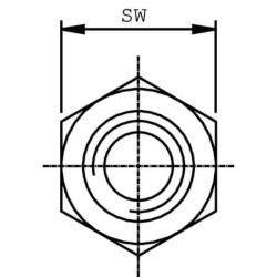 Złącze proste redukcyjne 1/4 x 1/8 BSP