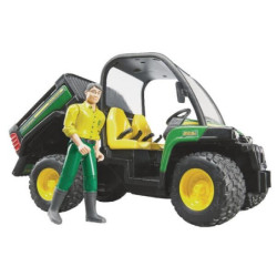 Bruder Zabawka John Deere Gator 855D z kierowcą U02490