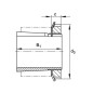 Wkład łożyska 25x62x19 mm INA/FAG