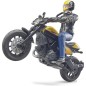 Bruder Motocykl Scrambler Ducati Full Throttle z kierowcą  U63053