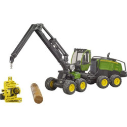 Bruder Kombajn zrębowy John Deere 1270G z drzewem U02135