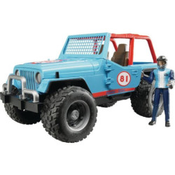 Bruder Jeep Cross-country niebieski U02541