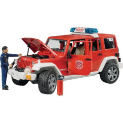 Bruder Samochód strażacki Jeep Wrangler z figurkami U02528