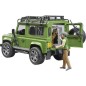 Bruder Land Rover Defender ze strażnikiem leśnym i psem U02587