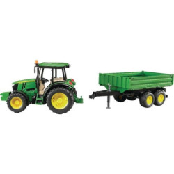 Bruder Ciągnik John Deere 5115M z przyczepą U02108