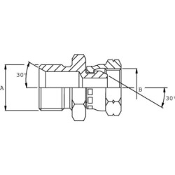 Adapter M18 x 3/8 BSP