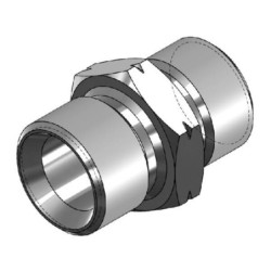 "Złącze gwint zew./zew. 3/4"" BSP x M27"