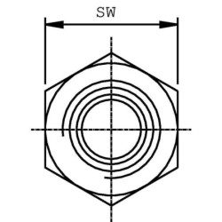 Złączka 1,1/4 x 1,1/4 BI+W