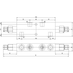 "Zawór zwrotno-hamujący N1116 1/2"" G5P4"