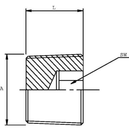 Korek 1/8 BSP