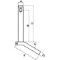 Sworzeń z uchwytem 19x336 mm Kramp