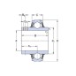 "Wkład łożyska 1-11/16"" / 42.87x85x22 mm SKF"