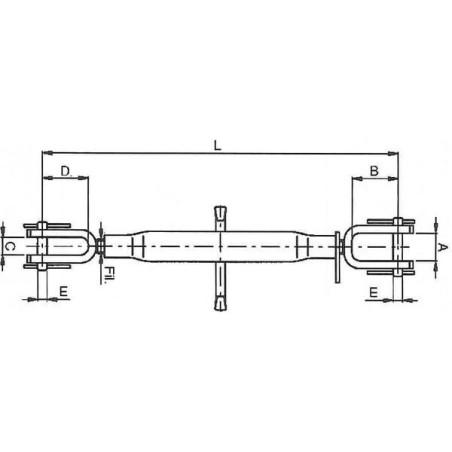 Stabilizator mechaniczny, 510-700 mm