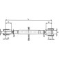 Stabilizator mechaniczny, 510-700 mm