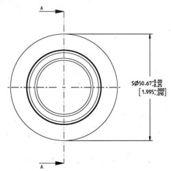 Kula łącznika górnego kat.2/2 Ø 25.4/50.6x44.5 mm Kramp