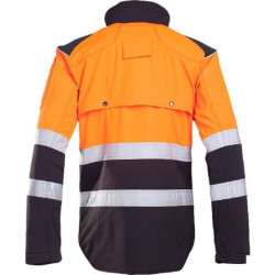 Kurtka dla pilarzy Hi-vis, szary-pomarańczowy, rozmiar 2XL, Progress, SIP