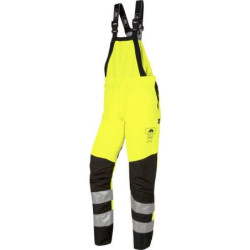 Ogrodniczki dla pilarzy, Hi-vis żółte, 1RH1, 4XL