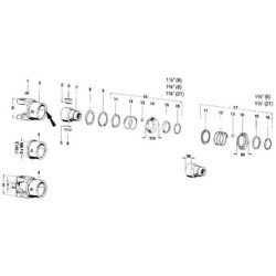 Widłak, do sprzęgła F5/1R, W2300/P300/W300E Walterscheid