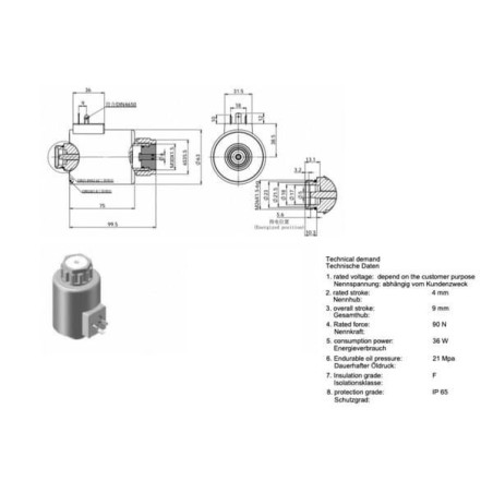 Cewka 24 VDC do 10114/10141