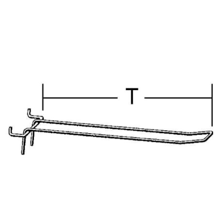 Hak podwójny 50 20 cm x 3.4 mm