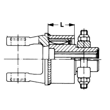 Sprzęgło jednokierunkowe prawe F5/2R 1 3/4 Z20, seria W2700