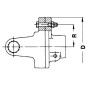 Sprzęgło, kołek sćinany, Walterscheid, K61/20 R48 M10, 1 3/8 Z6, seria W2500