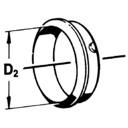 Pierścień ślizgowy Walterscheid, SC15, D-52 mm