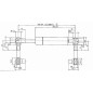 Sprężyna gazowa L475 mm 200N Stabilus