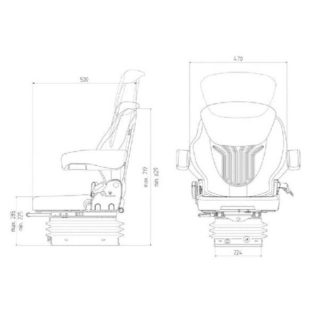 Siedzenie Compacto Comfort S Grammer