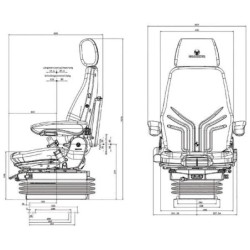 Siedzenie Actimo XL 12V