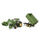 Bruder Ciągnik John Deere 7R 350 z ładowaczem czołowym i przyczepą U03155