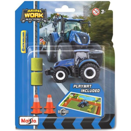 Zestaw do zabawy w farmę, mały miniatura New Holland