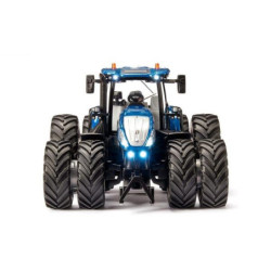 Ciągnik New Holland T7.315 na kołach bliźniakach ze sterowaniem poprzez aplikacją Bluetooth