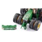 Ciągnik John Deere 7290R na kołach bliźniakach, ze sterowaniem poprzez aplikację Bluetooth