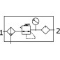 "Zespół przygotowania powietrza 1/4"" 0.5-12 bar"