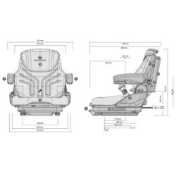 Siedzenie Primo XM Plus PCW Grammer