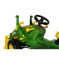 Traktor z napędem na pedały, John Deere 7310R z ładowaczem czołowym