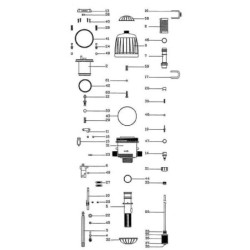 Cylinder dozownika kpl. Mix.3.5 z uszczelką 5% PO