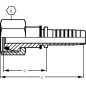 Końcówka DN20-M42x2.0-30S