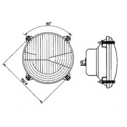 Element optyczny reflektora